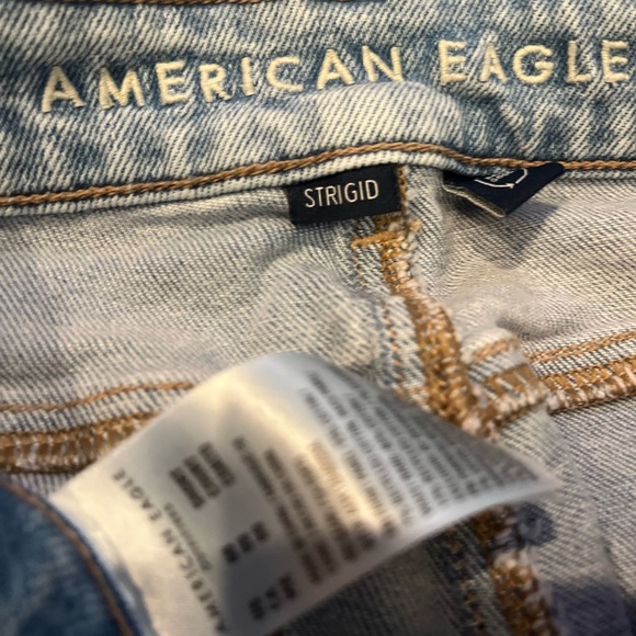 American Eagle Outfitters Light Blue Women Jeans Sz 00 - Picture 3 of 4